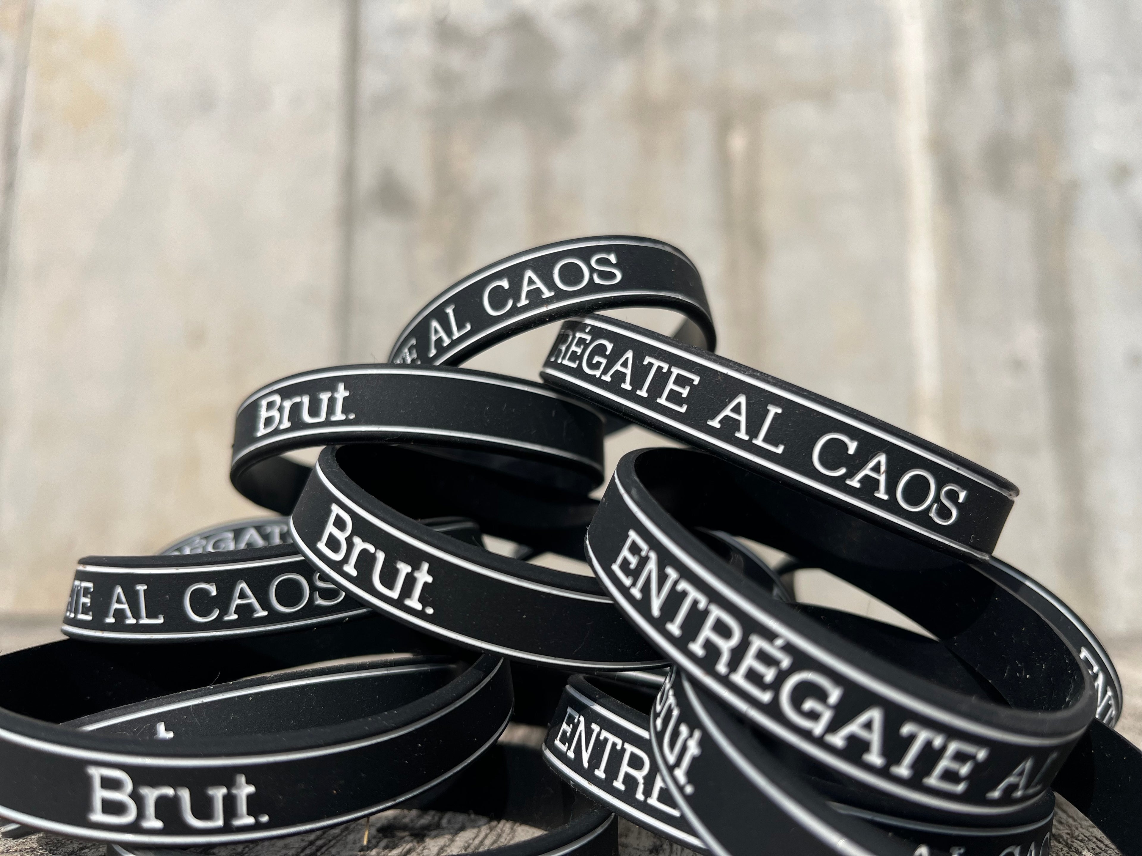 PULSERAS DE SILICONA BRUT